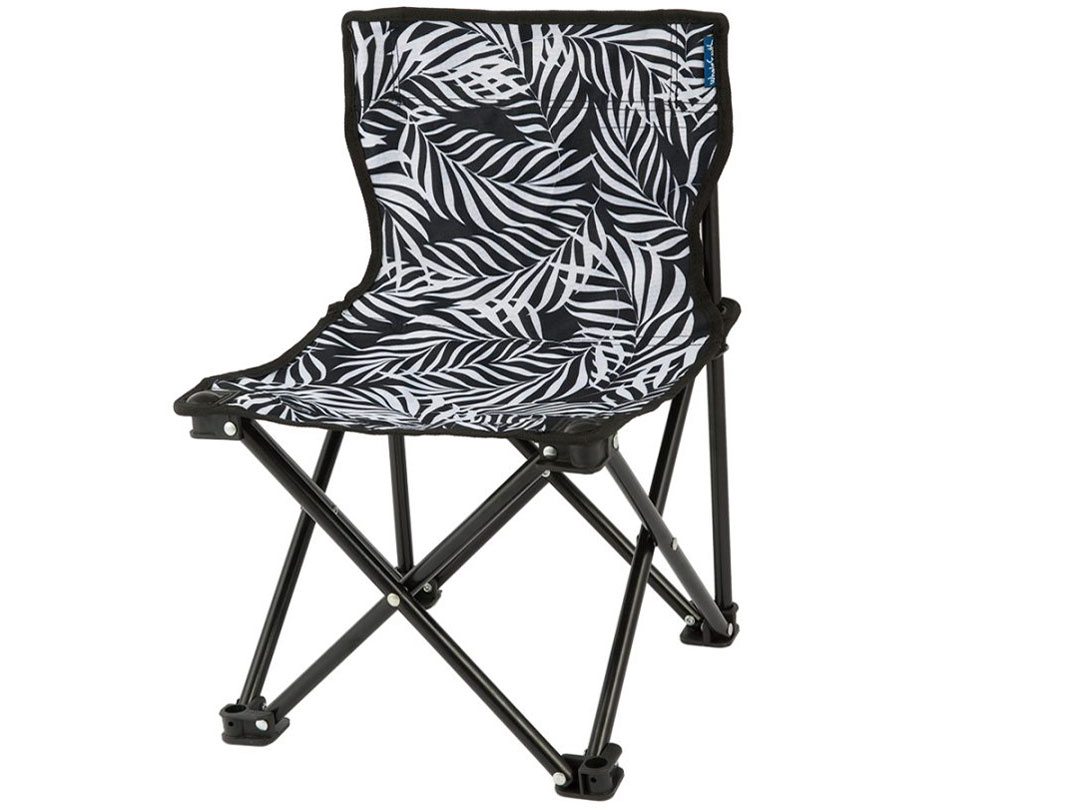 ホールアース HAPPY TIME CHAIR WE21DC93 [Black×White]