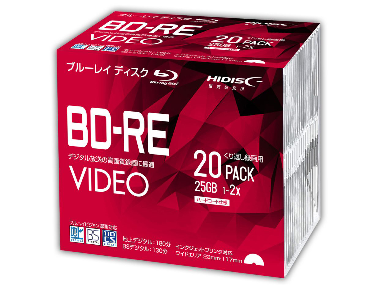 VVVBRE25JP20SC [BD-RE 2�{�� 20���g] �̐��i�摜