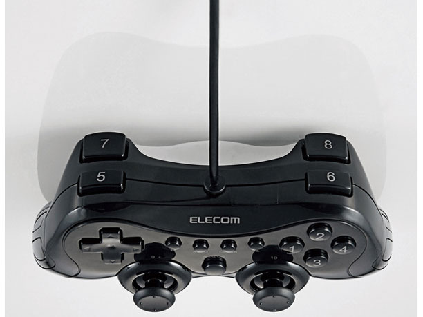 12�{�^��USB�Q�[���p�b�h JC-FU2912FBK [�u���b�N]