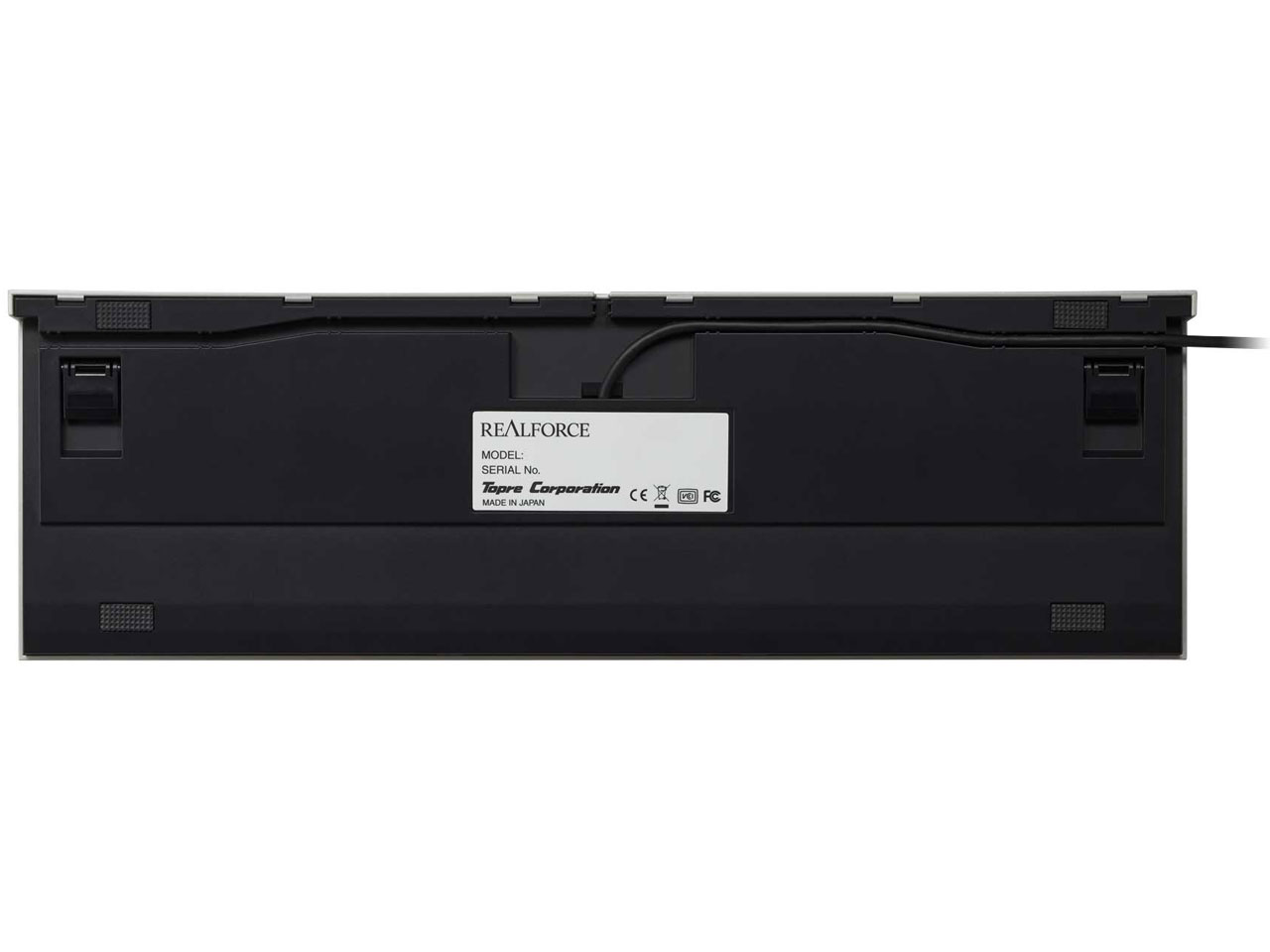 REALFORCE for Mac R2-JPVM-BK [�u���b�N+�V���o�[]