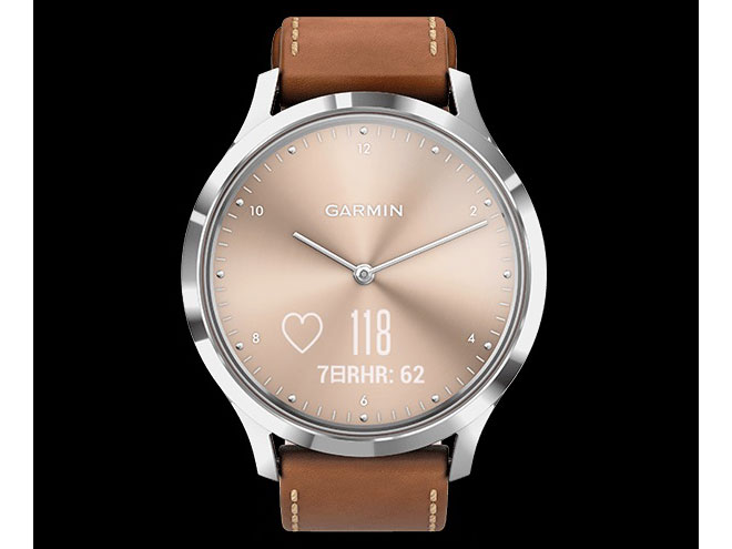 vivomove HR 010-01850-7A [Silver Tan Leather]