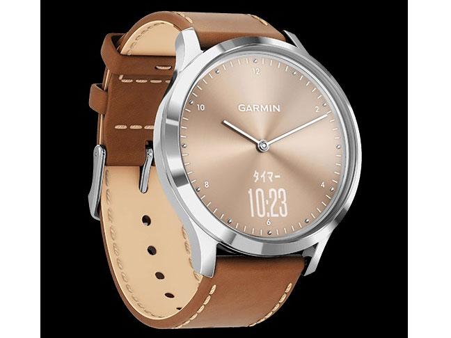 vivomove HR 010-01850-7A [Silver Tan Leather]