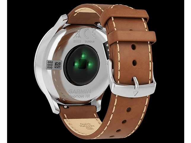 vivomove HR 010-01850-7A [Silver Tan Leather]