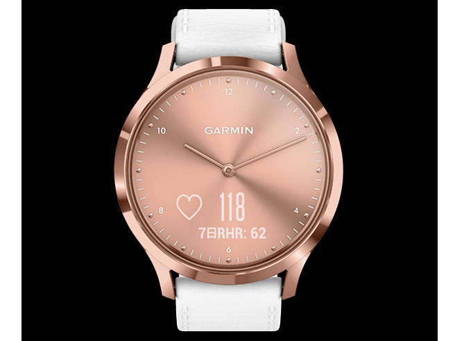vivomove HR 010-01850-7B [Rose Gold White Leather]
