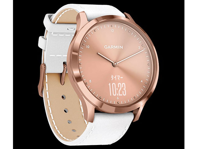 vivomove HR 010-01850-7B [Rose Gold White Leather]