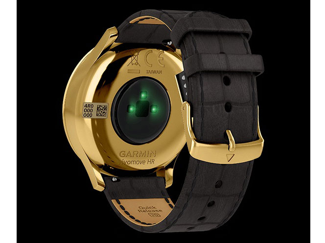 vivomove HR 010-01850-7C [Gold Black Leather]