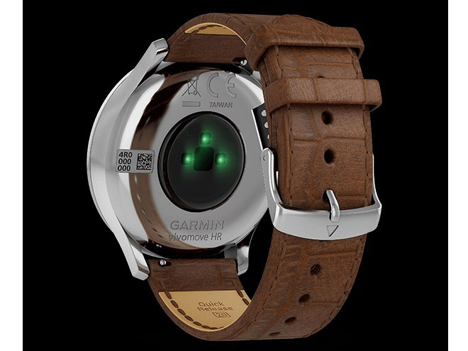 vivomove HR 010-01850-7D [Silver Brown Leather]