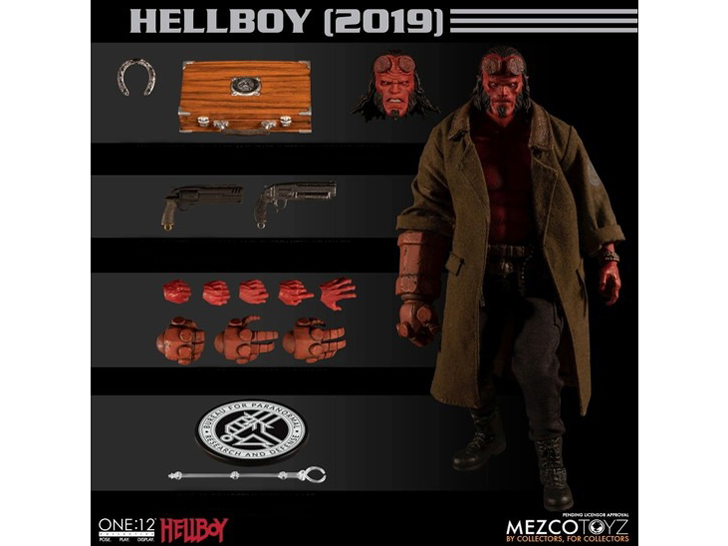 ����12�R���N�e�B�u HELLBOY �w���{�[�C 1/12 �A�N�V�����t�B�M���A