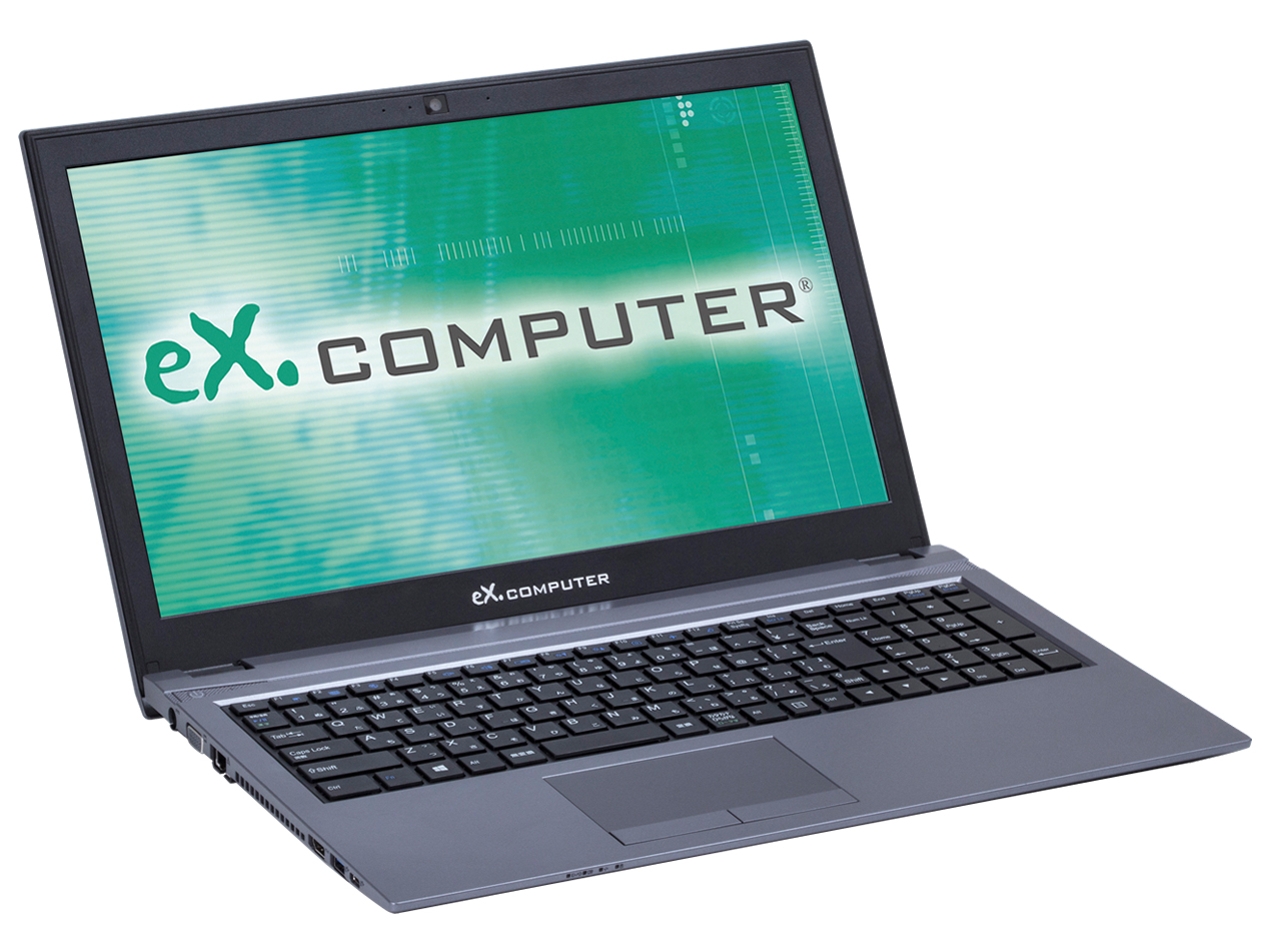 eX.computer N1503K310T/8G/OPE/KK1 ���i.com���胂�f�� Core i3 SSD240GB Windows 10 Home �̐��i�摜
