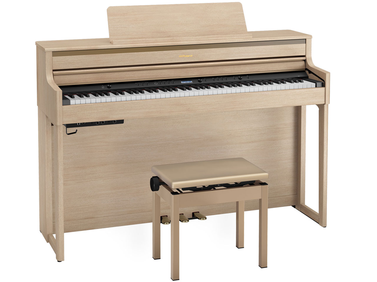 Roland Piano Digital HP704-LAS [���C�g�I�[�N���d�グ] �̐��i�摜