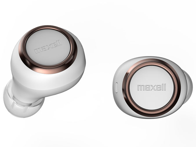 マクセル Bluetoothヘッドホン MXH-BTW1000BC ブラック