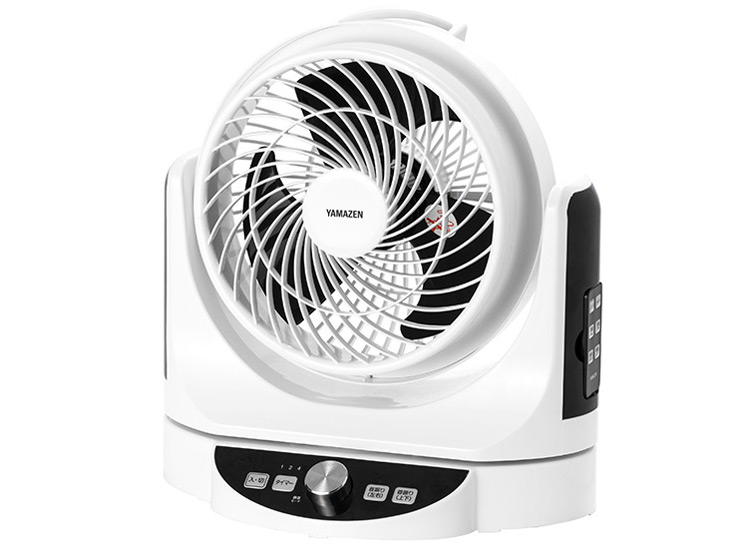 山善 - 山善 ２３ｃｍＤＣサーキュレーター　YAR-AD234(WB) ホワイトブラック YAMAZEN YAR-AD234 価格比較 - 価格.com