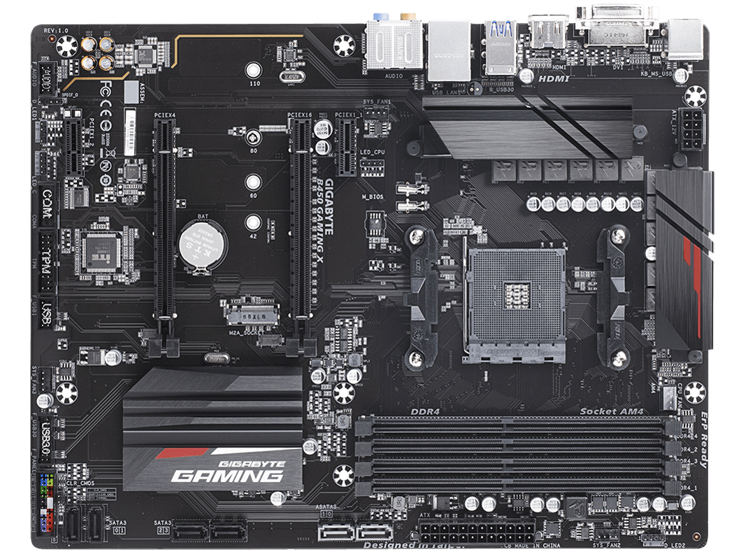 B450 Gaming X [Rev.1.0] �̐��i�摜