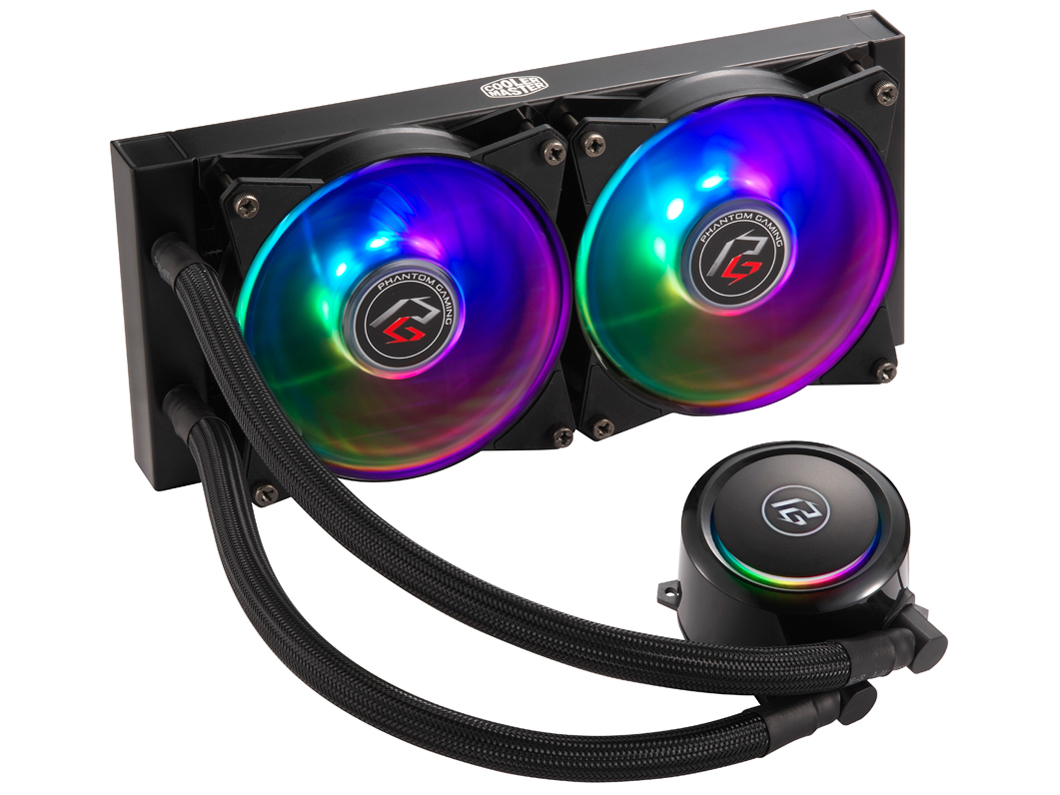 MasterLiquid ML240R RGB Phantom Gaming Edition MLX-D24M-A20PC-RP �̐��i�摜