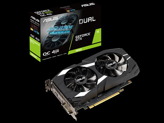 DUAL-GTX1650-O4G [PCIExp 4GB] �̐��i�摜
