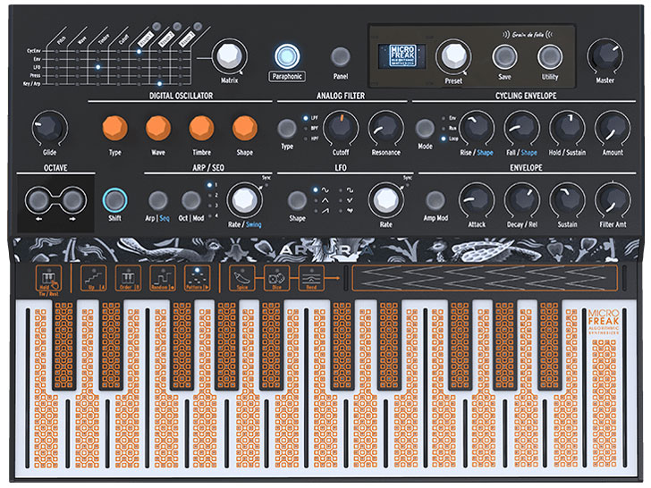 MicroFreak �̐��i�摜