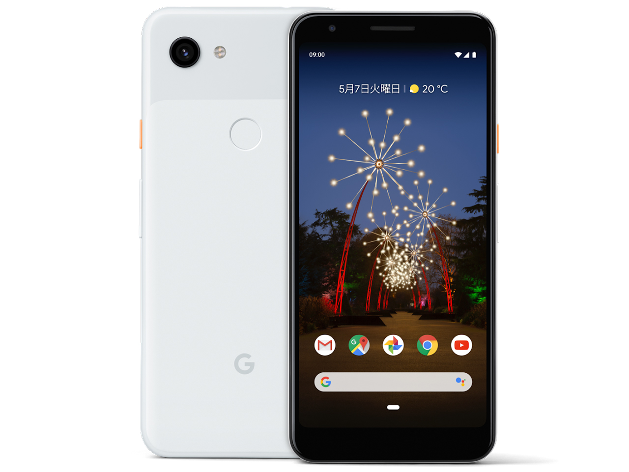 Google Pixel 3a SIM�t���[ [Clearly White] �̐��i�摜