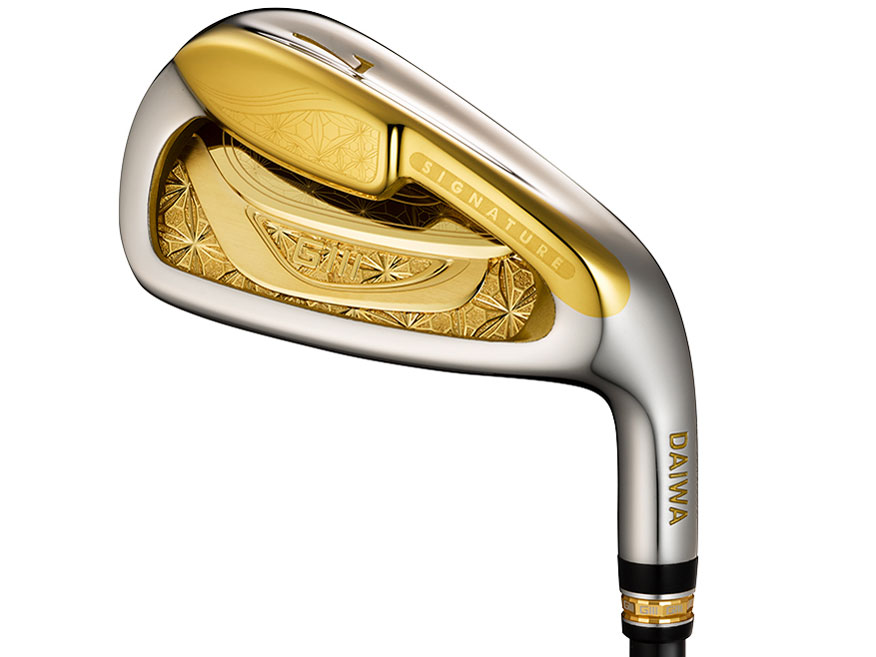 DAIWA GIII GIII シグネチャー アイアン 新溝ルール適合外・角溝 5本セット [SVF EX IV FM-419I フレックス：R]