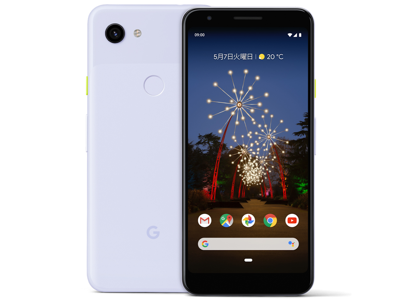 Google Pixel 3a XL SoftBank [Purple-ish] �̐��i�摜