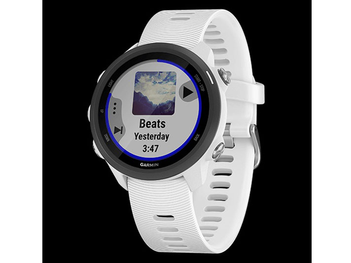 ForeAthlete 245 Music 010-02120-71 [White Black]