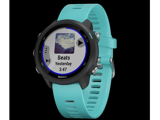 ForeAthlete 245 Music 010-02120-72 [Black Aqua]