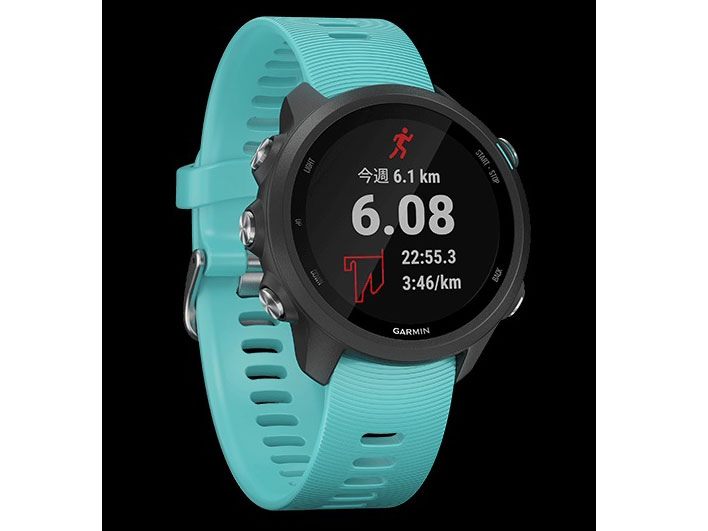 ForeAthlete 245 Music 010-02120-72 [Black Aqua]