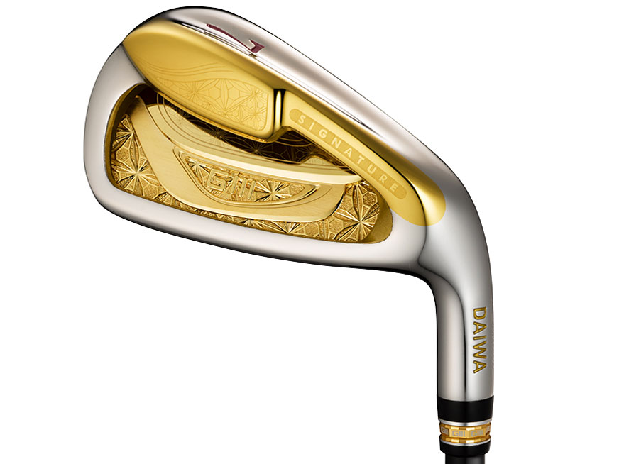 DAIWA GIII GIII シグネチャー アイアン レディース 新溝ルール適合外・角溝 5本セット [SVF EX IV FL-419I フレックス：L]