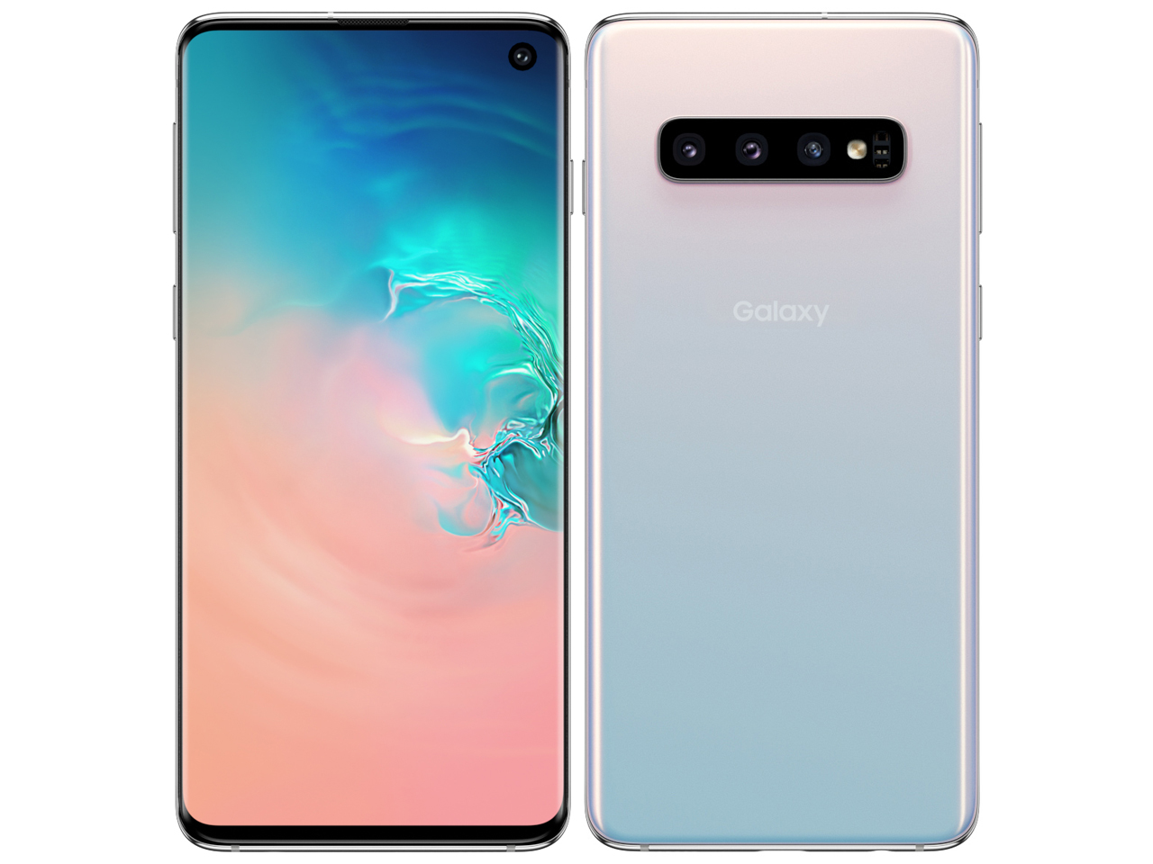 Galaxy S10 SCV41 au [�v���Y�� �z���C�g] �̐��i�摜