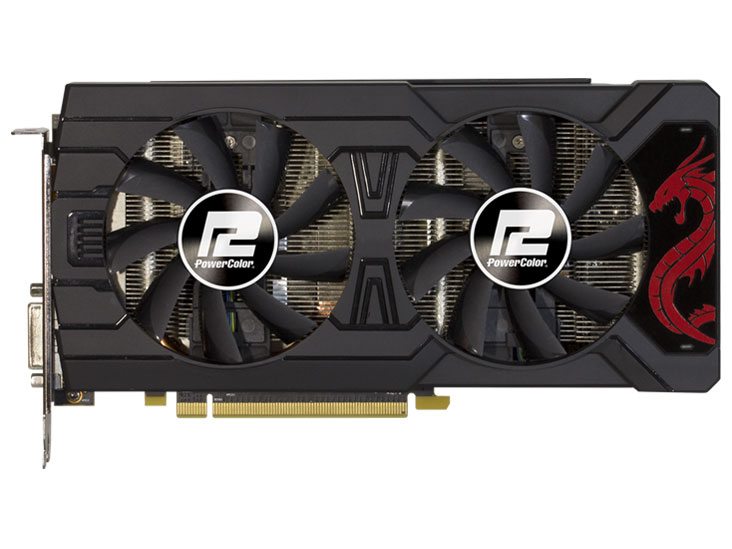 PowerColor Red Dragon Radeon RX 570 8GB GDDR5 AXRX 570 8GBD5-3DHD/OC [PCIExp 8GB]