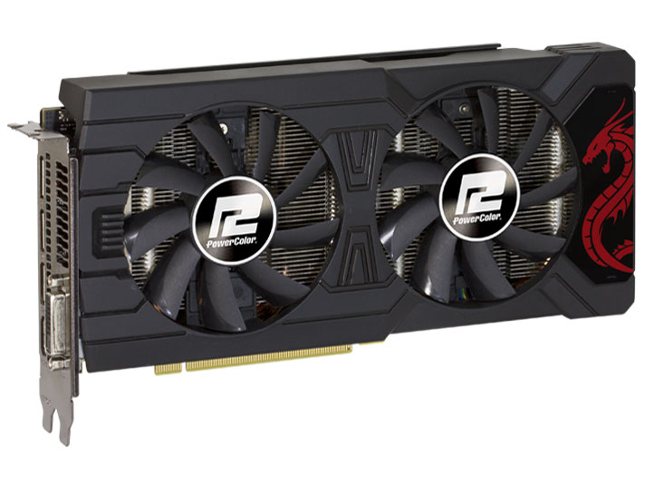 PowerColor Red Dragon Radeon RX 570 8GB GDDR5 AXRX 570 8GBD5-3DHD/OC [PCIExp 8GB]