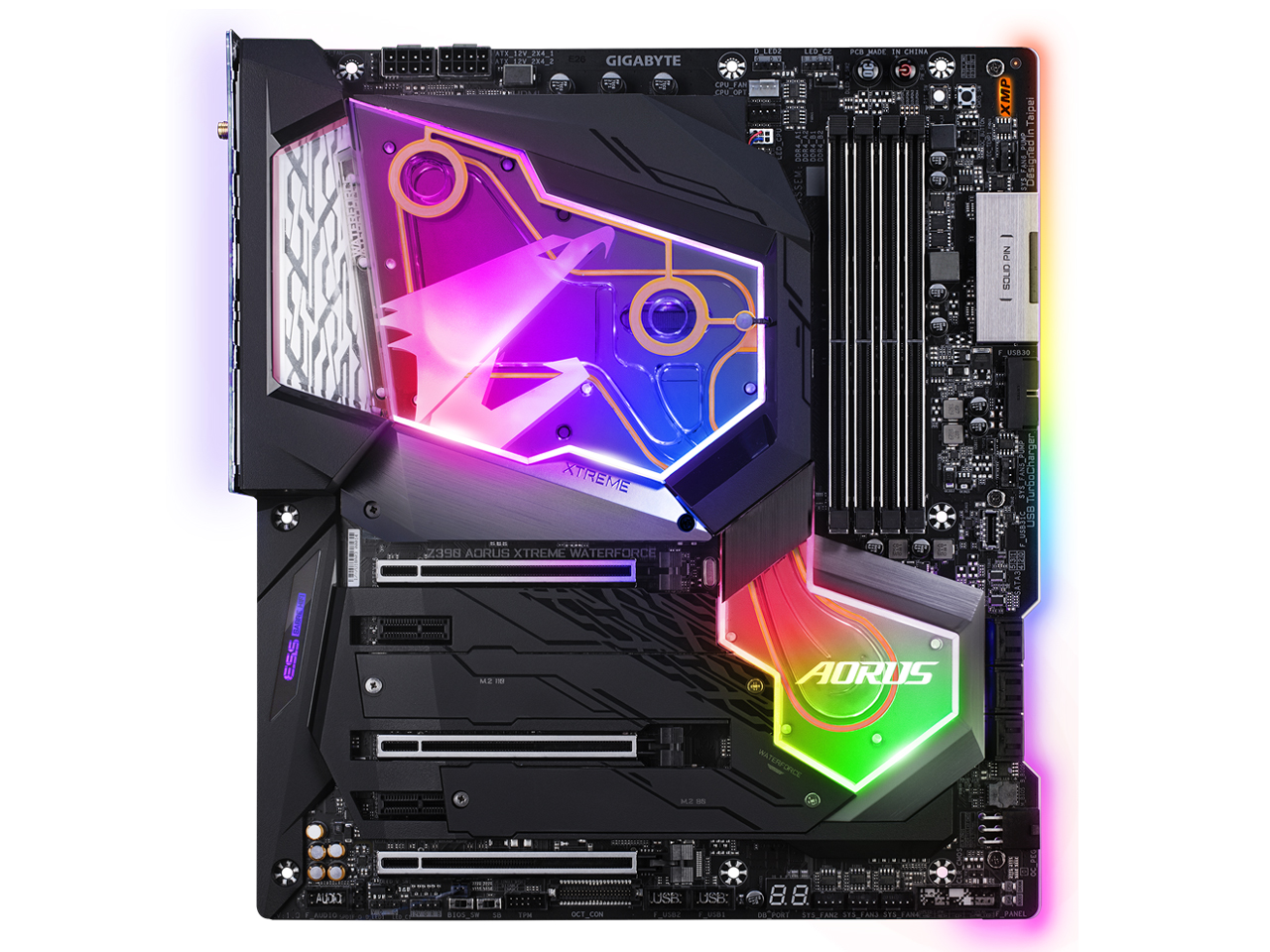 Gigabyte z390 aorus xtreme waterforce 5g обзор