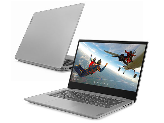 Ideapad S340 AMD Athlon 300U�E4GB�������[�E128GB SSD�E14�^�t��HD�t������ Office Home & Business 2019�t�� 81NB001YJP �̐��i�摜