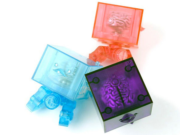 World War Robot 3AGO Clear Square R1 Set