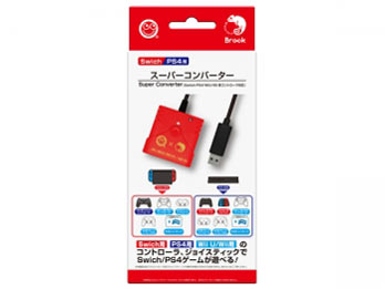 (Switch/PS4�p)�X�[�p�[�R���o�[�^�[(Switch/PS4/Wii U/Wii�p�R���g���[���[�Ή�) CC-NSSCV-RD