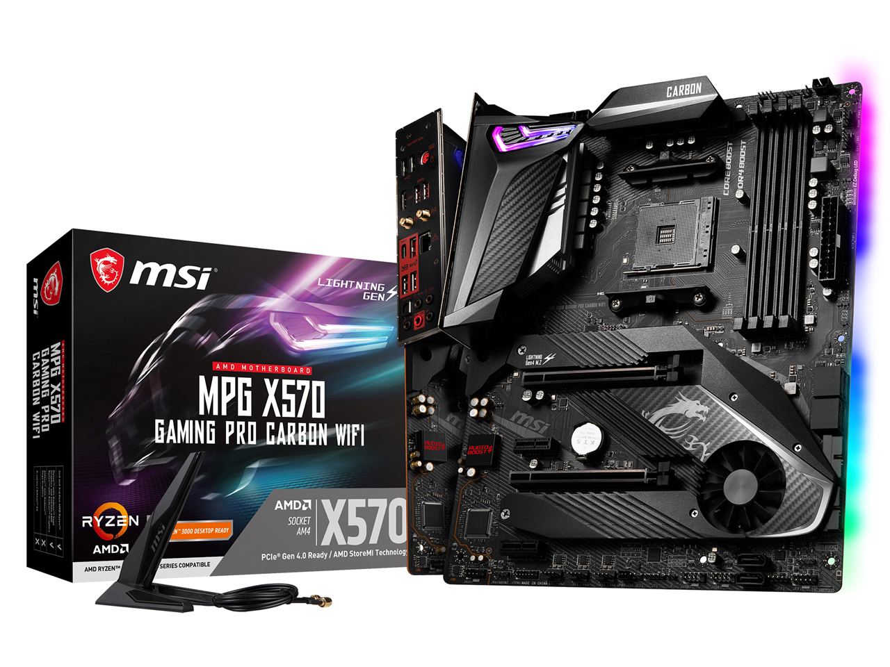 MPG X570 GAMING PRO CARBON WIFI