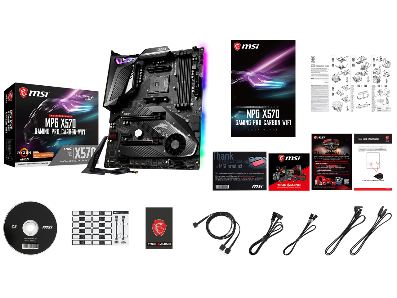 MPG X570 GAMING PRO CARBON WIFI