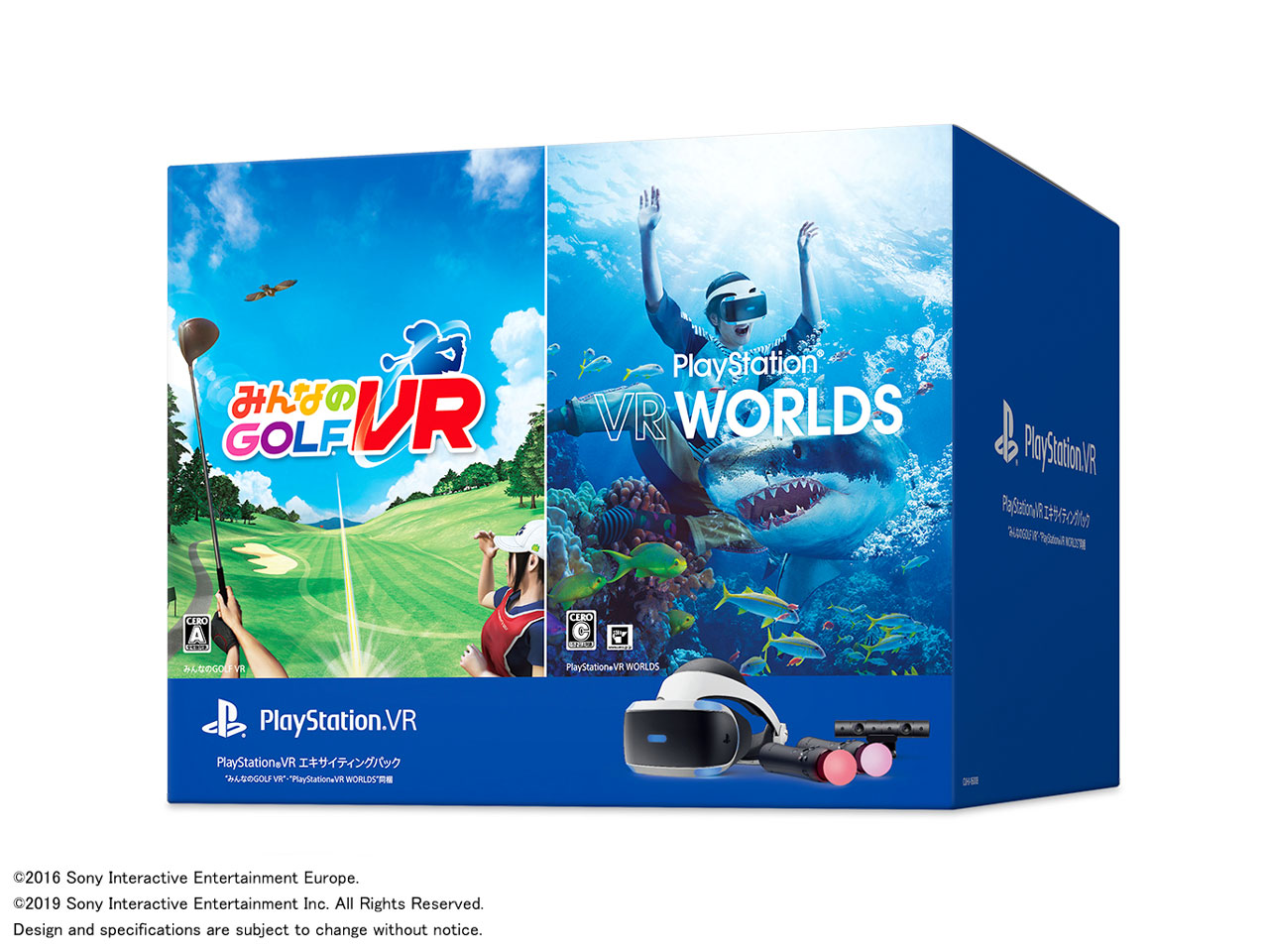 PlayStation VR �G�L�T�C�e�B���O�p�b�N �݂�Ȃ�GOLF VR�EPlayStation VR WORLDS���� CUHJ-16008