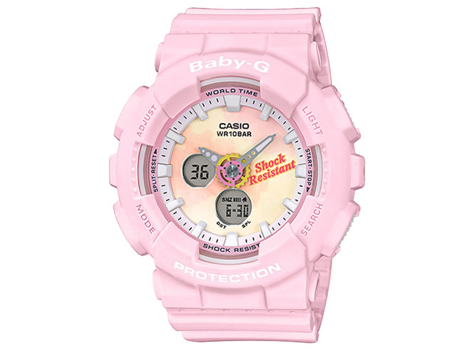 Baby-G �T�}�[�E�O���f�[�V�����E�_�C�A�� BA-120TG-4AJF �̐��i�摜