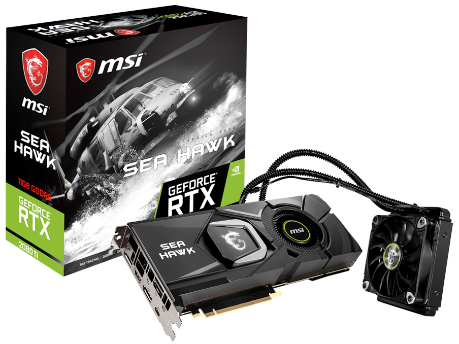 GeForce RTX 2080 Ti SEA HAWK X [PCIExp 11GB] �̐��i�摜