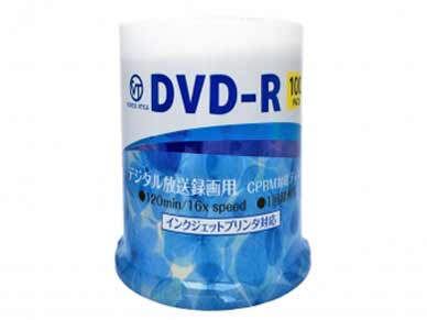 DR-120DVX.100SN [DVD-R 16�{�� 100���g] �̐��i�摜