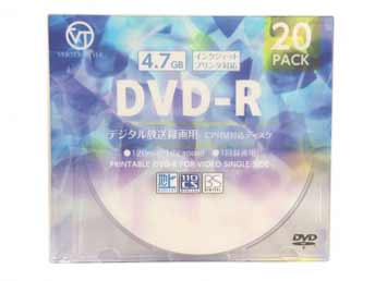 DR-120DVX.20CAN [DVD-R 16�{�� 20���g] �̐��i�摜