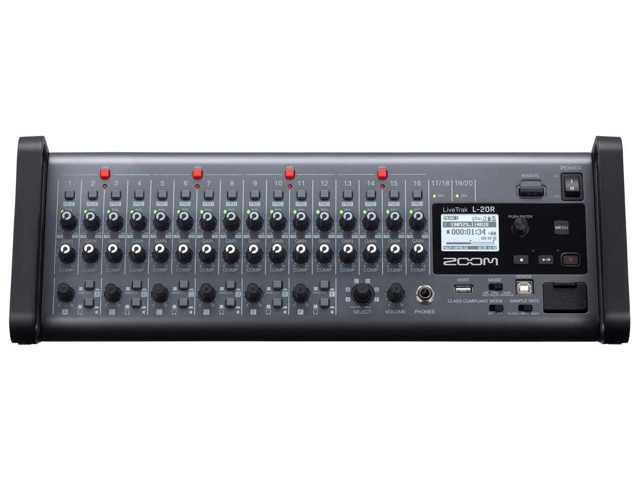 LiveTrak L-20R �̐��i�摜