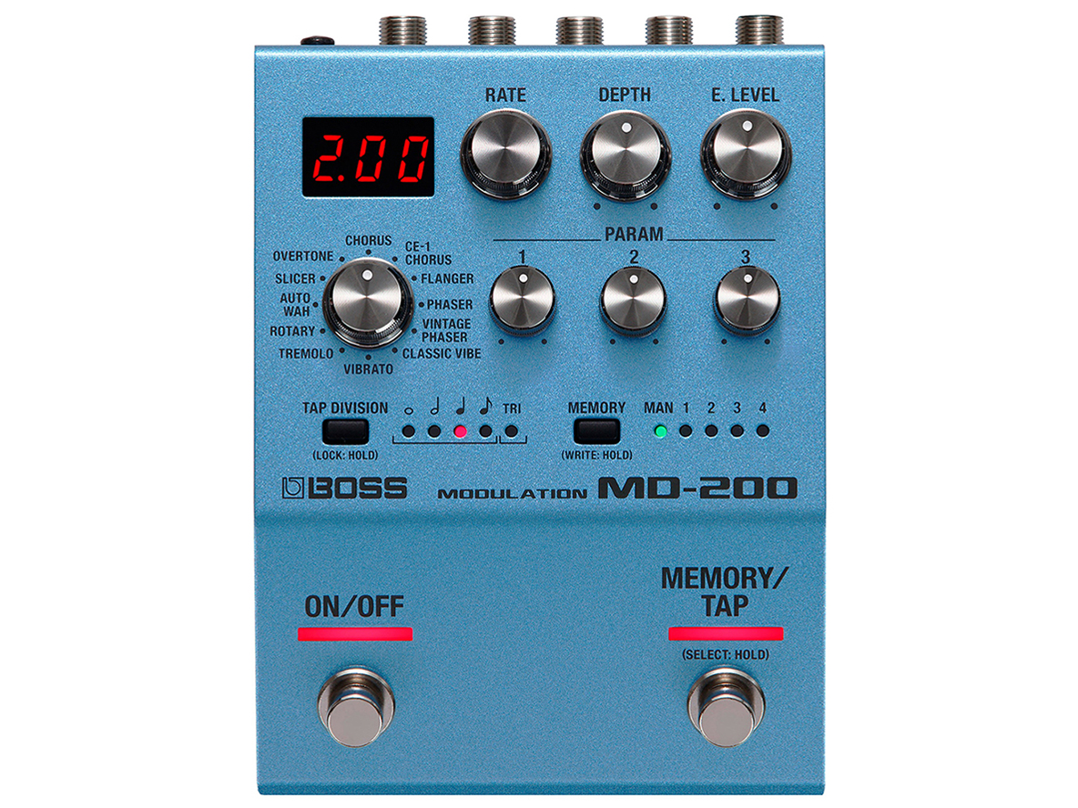 BOSS Modulation MD-200 取扱説明書・レビュー記事 - トリセツ