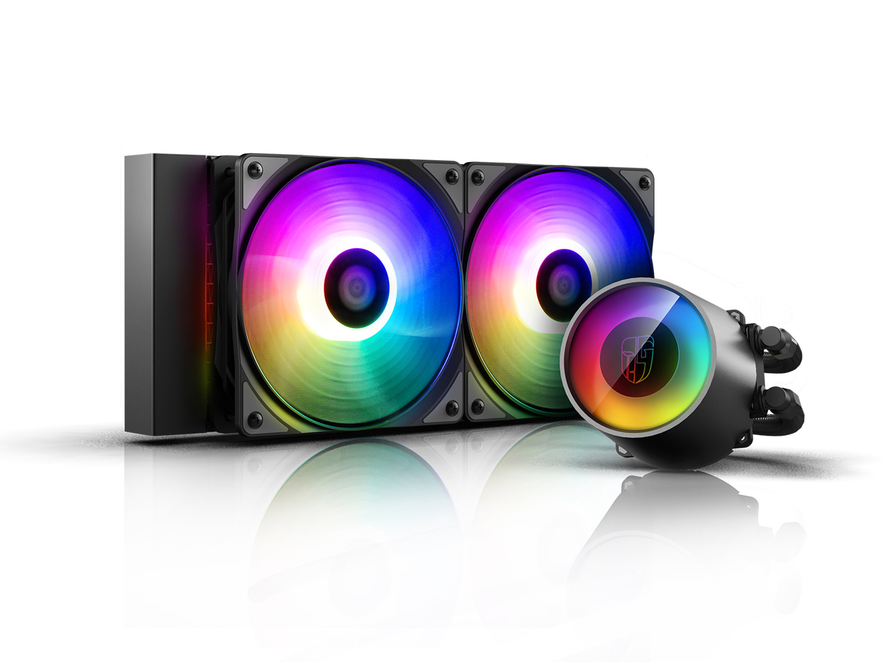 GAMER STORM Castle 240 RGB V2 DP-GS-H12AR-CSL240V2 �̐��i�摜