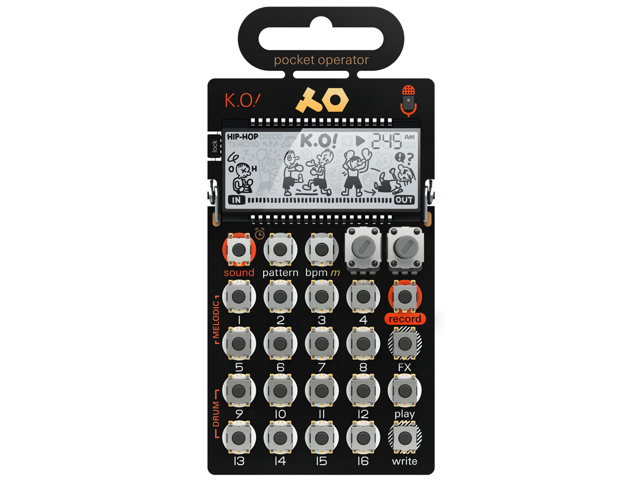 pocket operator PO-33 K.O�I �̐��i�摜