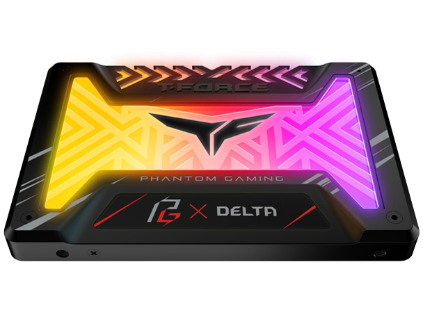 T-FORCE DELTA Phantom Gaming RGB SSD (5V) T253PG250G3C313 [�u���b�N]