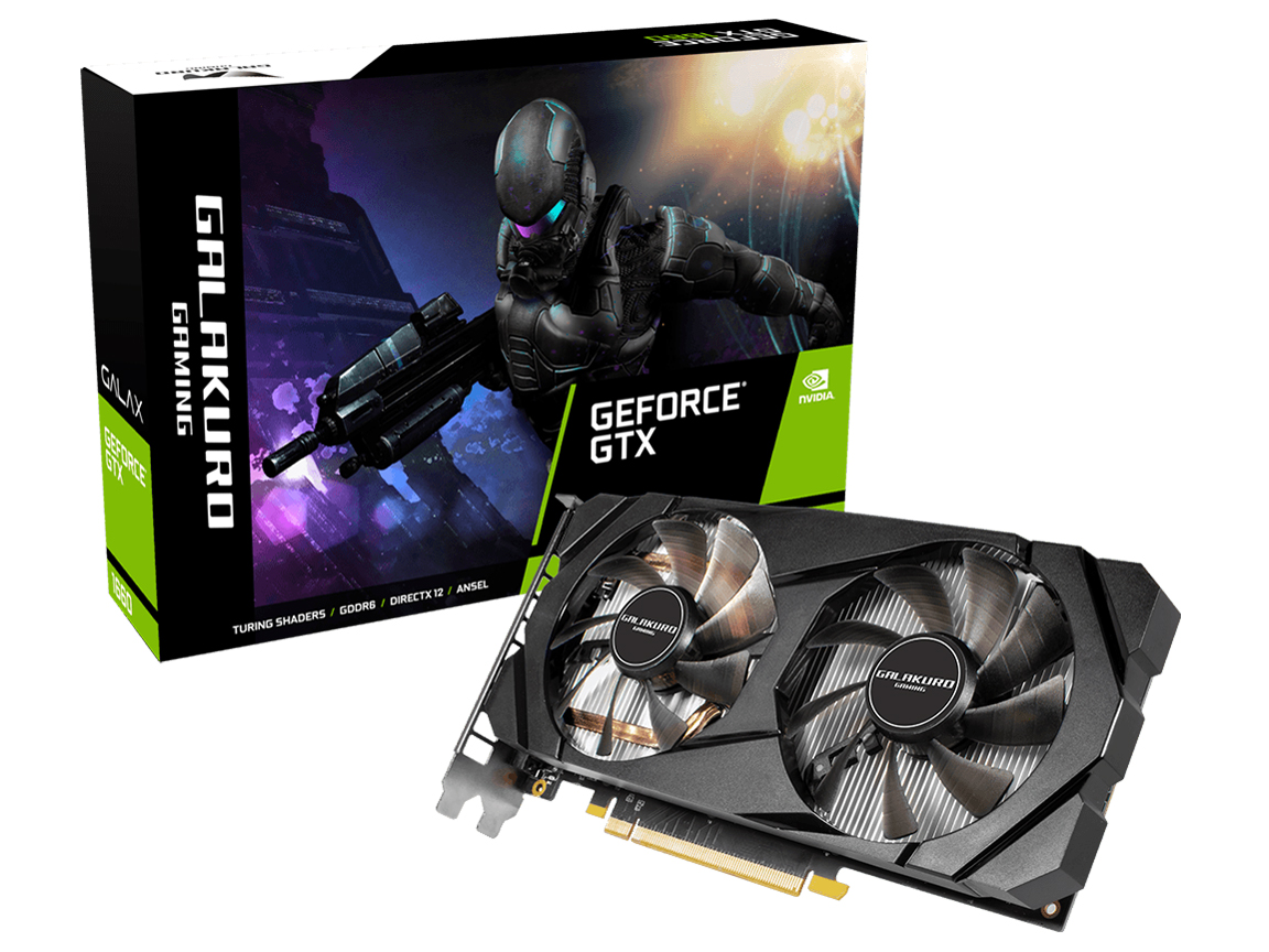GALAKURO GAMING GG-GTX1660-E6GB/DF [PCIExp 6GB] �̐��i�摜