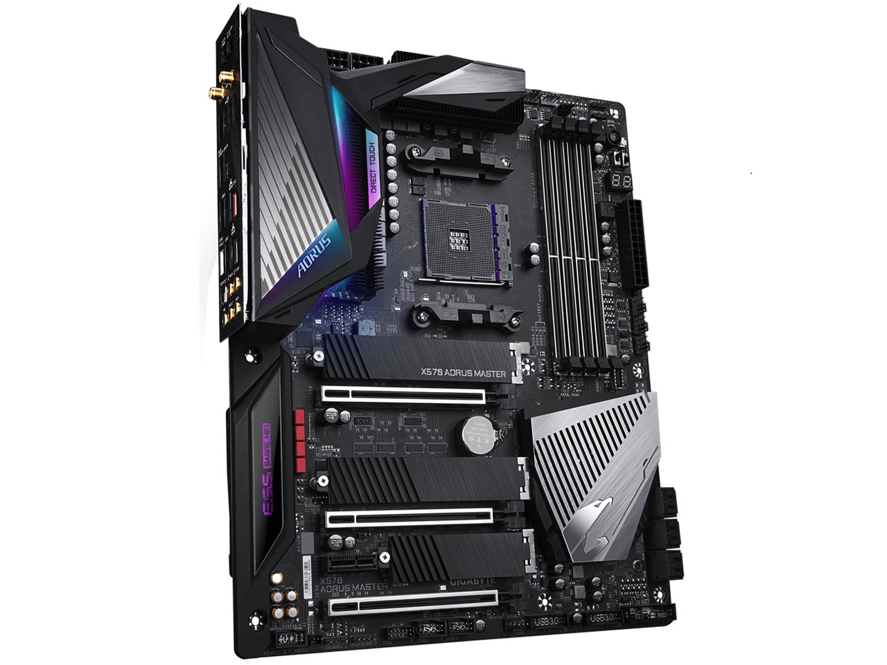 w{3x X570 AORUS MASTER [Rev.1.0] ̐i摜