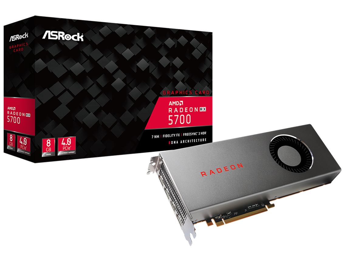 ASRock Radeon RX 5700 8G [PCIExp 8GB] �̐��i�摜