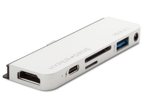 HyperDrive iPad Pro 6-in-1 USB-C Hub HP16176 [�V���o�[] �̐��i�摜